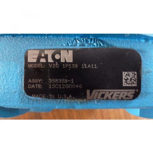 Eaton Vickers V20 1P13S 11A11 Hydraulic Pump  Old Stock #2 image
