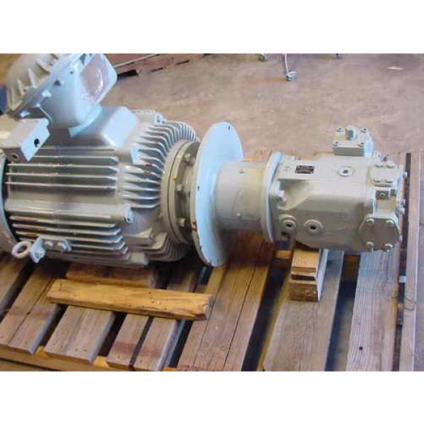 Rexroth Hydraulic Pump AA4VSO125DR/VDK75U99E Marathon 100 HP Axial Piston #5 image