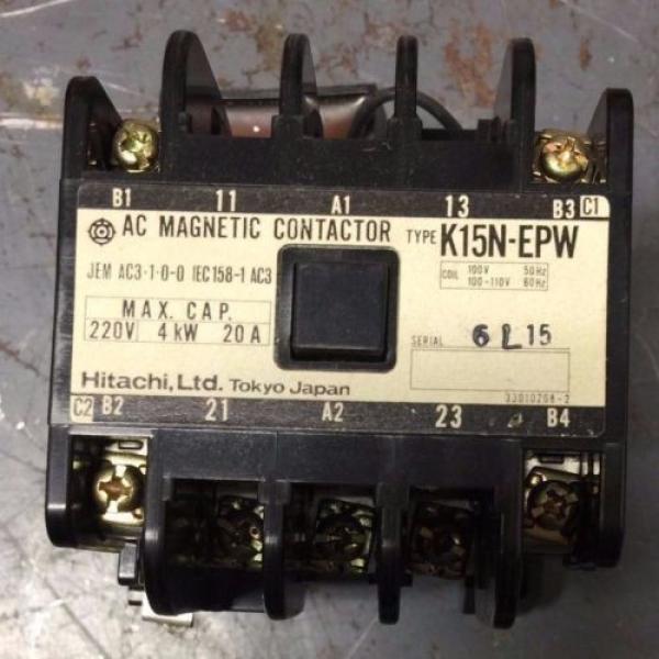 Hitachi K15N-EPW Magnetic Contactor Coil 100v-110v #1 image