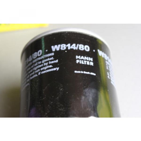 Neu MANN Ölfilter für Hyundai H100 2 4 Bus Kadett Öl Filter Oljefilter W814/80 #2 image
