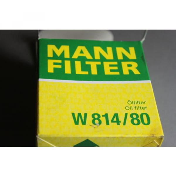 Neu MANN Ölfilter für Hyundai H100 2 4 Bus Kadett Öl Filter Oljefilter W814/80 #3 image