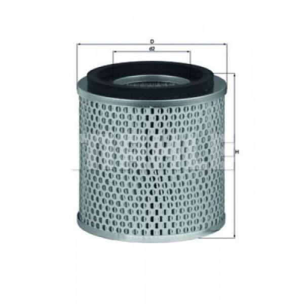 MAHLE Luft-Filter  LX 1077 CHEVROLET GMC OPEL #3 image