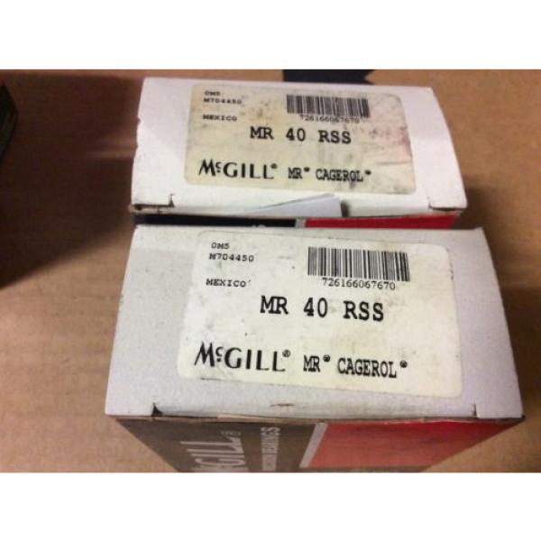 2-McGILL bearings#MR 40 RSS Free shipping lower 48 30 day warranty #1 image