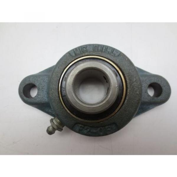 McGill MB 25-7/8 Bearing Insert 7/8&#034; ID With F2-05 Two Bolt Flange Mount #2 image