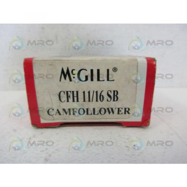 MCGILL CFH-11/16-SB CAM FOLLOWER BEARING  IN BOX #1 image