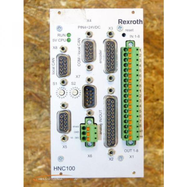 Rexroth VT-HNC100-1-23/W-08-0-0 Axis Controller R900955334 #1 image