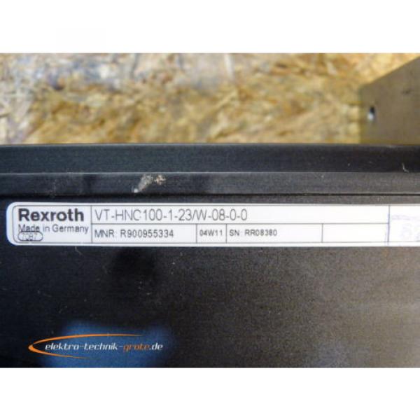 Rexroth VT-HNC100-1-23/W-08-0-0 Axis Controller R900955334 #3 image