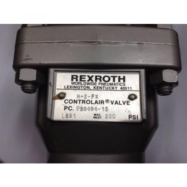 R431002651 REXROTH H-2 Controlair® Lever Operated Valve H-2-FX P50494-15 #4 image