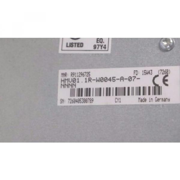 REXROTH HMV01.1R-W0045-A-07-NNNN POWER SUPPLY DRIVE R911296725 #2 image