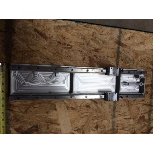 REXROTH 2 Rails Guide Linear bearing CNC Route 21&#034; L x 5&#034; W #4 image